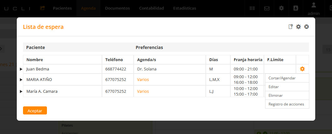 Software online fisioterapia